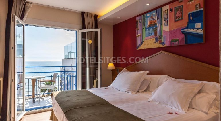 chambre-double vue-mer-balcon-hôtel-platjador1